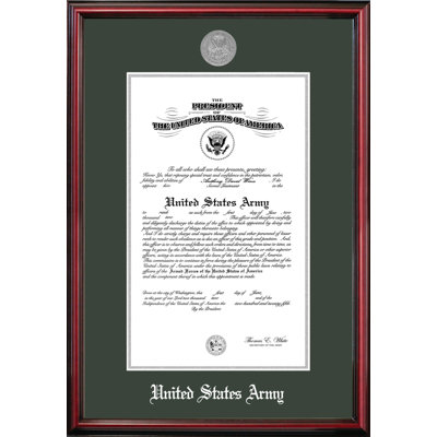 Army Certificate Petite Picture Frame