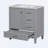 Omani 30'' Single Bathroom Vanity with Top-887652529