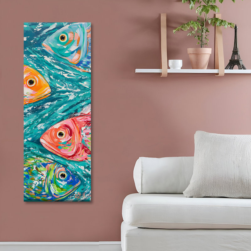 Peinture décorative sur toile