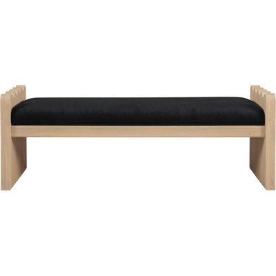 Daline Velour  Fabric Bench