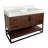 Kaysha 48 " W Freestanding Standard Free Standing 1 Single Vanity Bathroom Vanity With Engineered Stone Top-1253865363