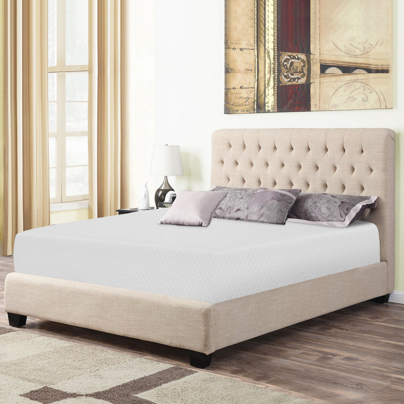 Matelas en mousse viscoélastique imprégnée de gel 8 po Ansonia, 6", Très grand californien
