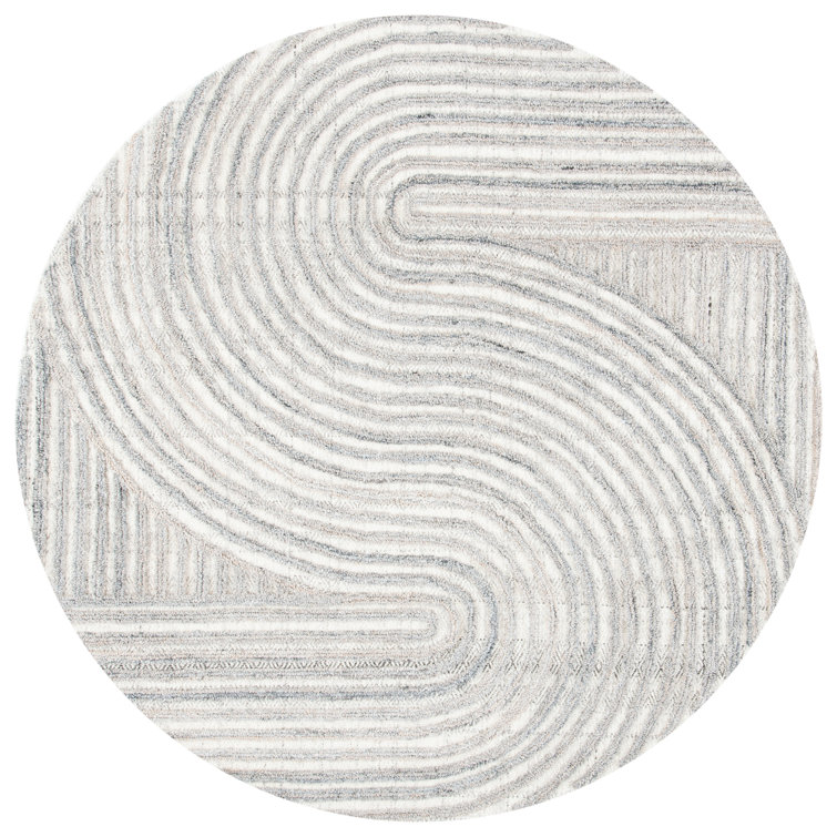 Baylay Hand Tufted Abstract Indoor Rug