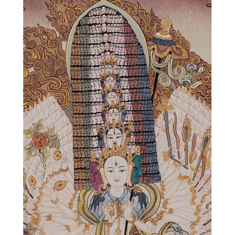 Protecteur Sittatapatri alias Dukkar (Brocadeless Thangka)