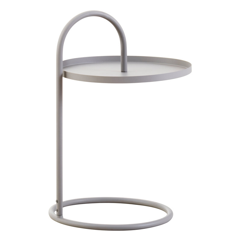 Alexica End Table, Grey, Grey