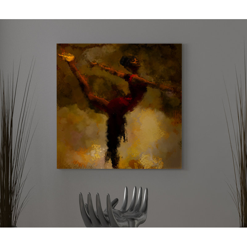 « style & grace danse american american », reproduction d’impression sur toile, H 42 po x l 42 po x P 1,5 po