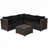 Morriston 5 - Person Patio Conversation Set with Cushions-1795890377