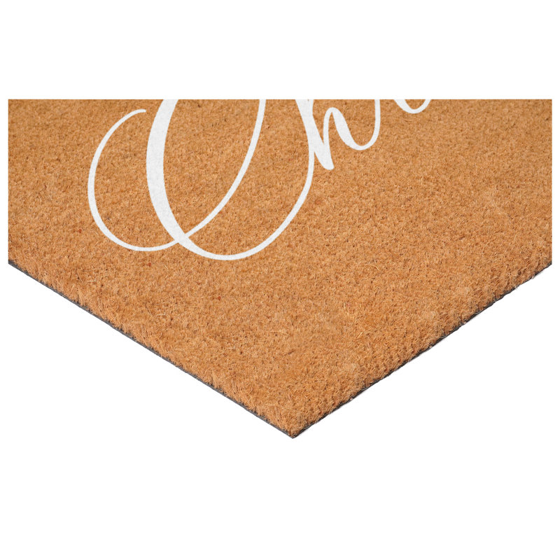 Paillasson blanc 17 po x 29 po, Blanc, L 17 po x L 29 po