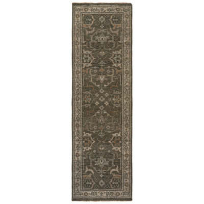 Kline Hand Knotted New Zealand Wool Oriental Rug