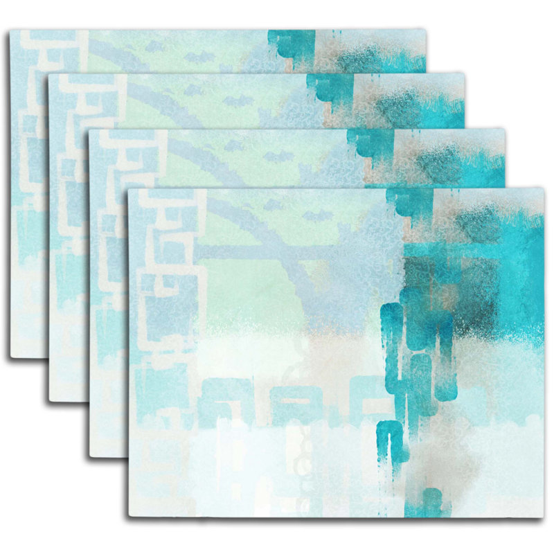 Napperon abstrait en polyester