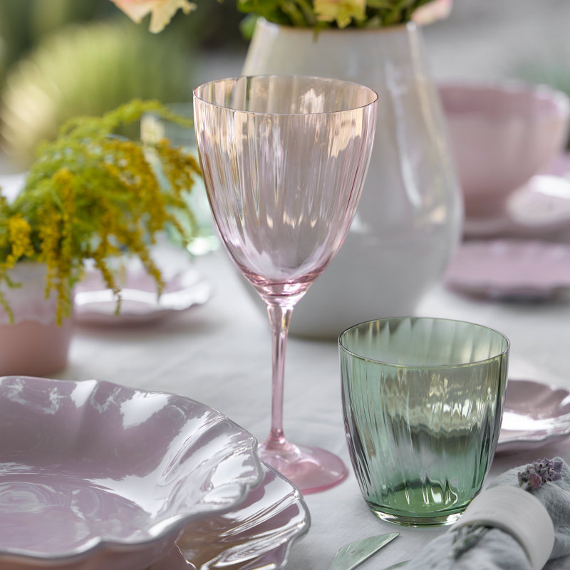 Sensa Drinking Glass, Bottle Green