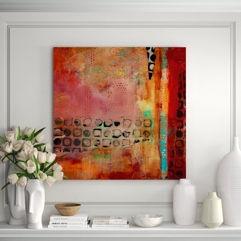 Seasons Spring Print by Ann Golumbuk, 40" H x 40" W x 1.5" D