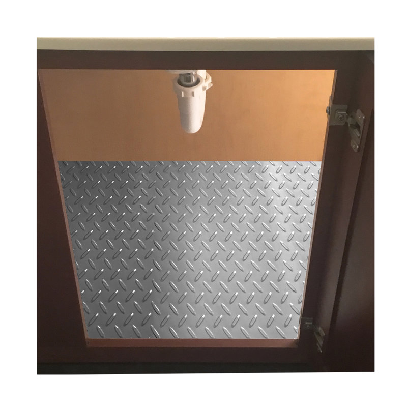 Antiochos Water Resistant Anti-Fatigue Kitchen Mat, Silver