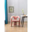 Ensemble de 2 chaises de salle à manger / d'appoint contemporaines en velours-281236332
