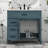 36" Bathroom Vanity With Sink, Drawers