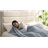  Heather Knit Throw Reversible Throw Blanket Soft Feather Yarn Blanket For Sofa, Bed, Gift-109868407-111798991