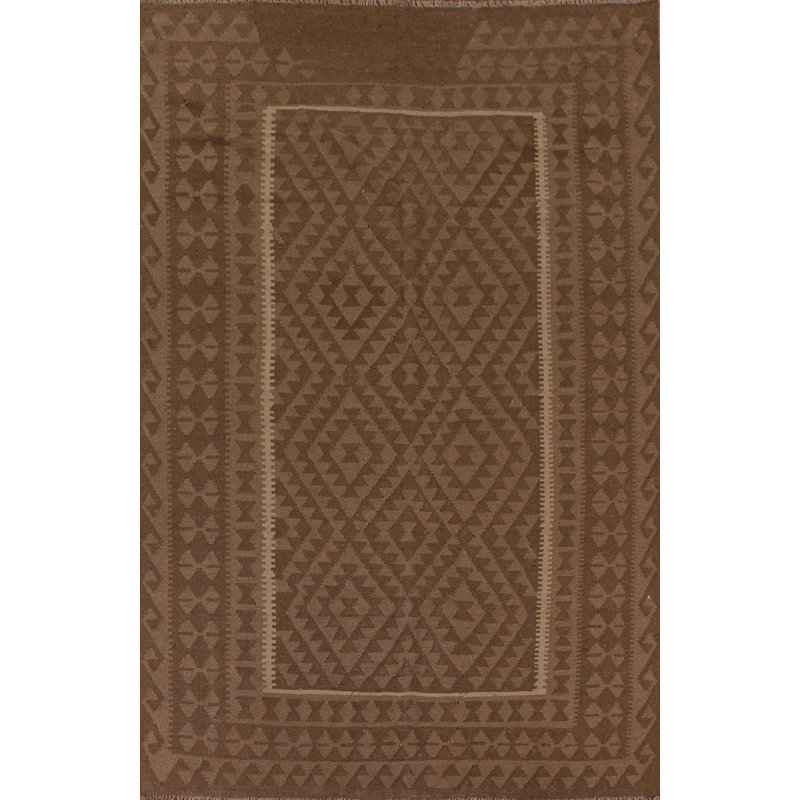 Tapis à motif géométrique kilim 7X10