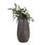 Vase de table décoratif en argile pour décoration de salon - Vase à fleurs élégant et rustique