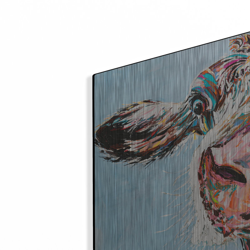 «Cow Cow 1» par Carolee Vitaletti, H 12 po x l 16 po