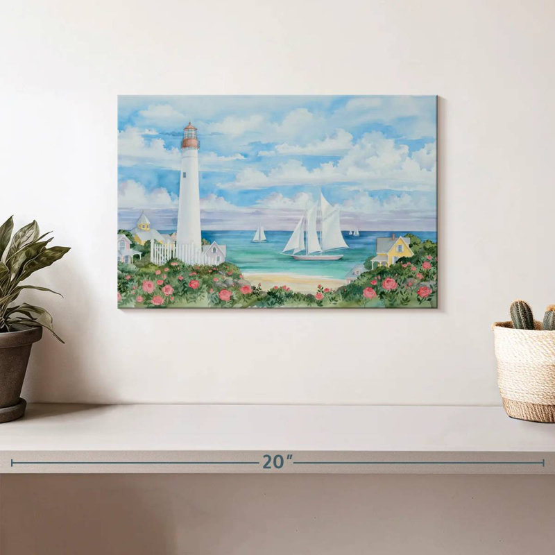 Aletra Ocean View Lighthouse, 8" H x 12" W
