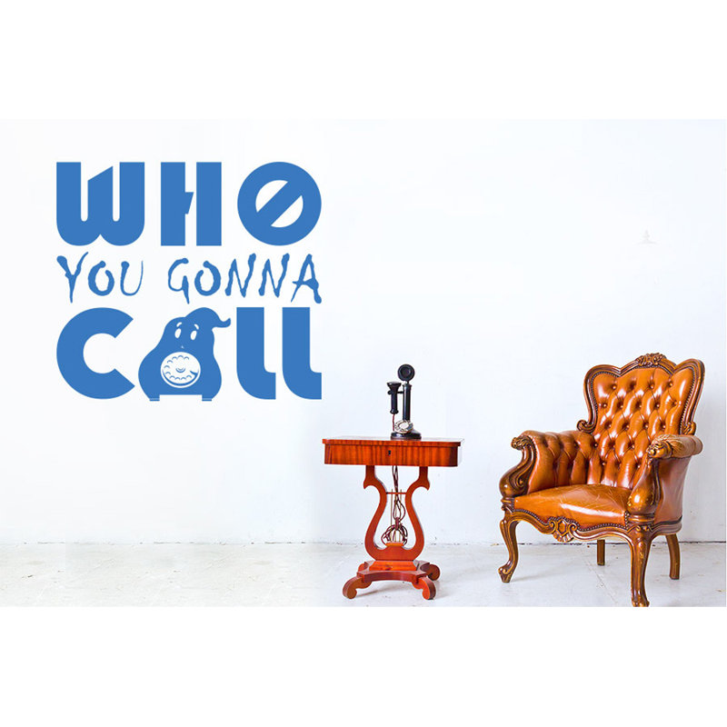 Wall Decal, Medium, Blue