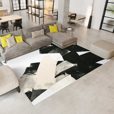 Tapis rectangulaire Dree avec envers antidérapant