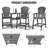 Maybeck 2-Piece Outdoor Adirondack Chair With Table-2081803394