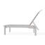 Chaise longue sans accoudoirs empilable en polymère avec accoudoirs Leeward-31923919-31923920