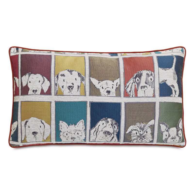 Pets Lumbar Pillow Cover & Insert
