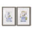 «Sketchy Bath I», ensemble de 2 peintures-130973108-130973109