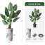 Arbre artificiel dans un pot de fleurs, arbre en soie Fake Bird-1276611149-1306554124