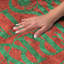 Tapis à couronne de Noël Premium à poils longs lavable à la machine ADS217-1515120459
