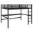 Metal Loft Bed With Power Outlet And LED Lighted-1377206986