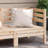 Ebern Designs Patio Sofas Corner 2 Pcs Wax Brown Solid Wood Pine-1843779068-1843779069