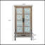 Grande armoire de rangement de 55,12 po - Buffet en bois rustique - Buffet polyvalent avec rangement pour la décoration et l'organisation