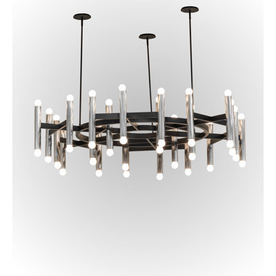 62" Wide Byron 48 Light Chandelier