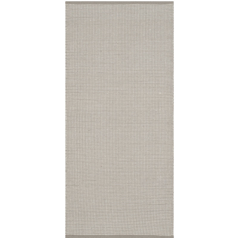 Tapis rayé en coton tissé à plat à la main Jodi, Rectangulaire 3 pi x 5 pi