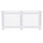 Grille d'armoire de chauffage à lattes pour radiateur-98287354