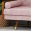 Chaise Mid-Century Blush