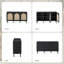 Buffet avec portes réglables en rotin l 56 po Castyn-1451367372