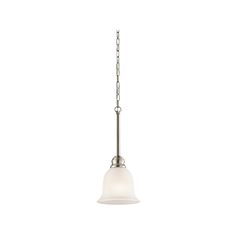Hertzler 1 - Light Single Pendant, Brushed Nickel