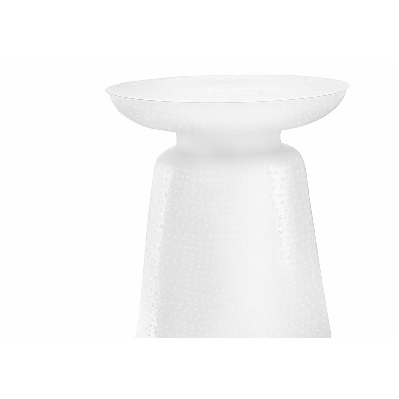 Table d'appoint moderne et minimaliste - élégante et multifonctionnelle, convenant à n'importe quelle pièce, Blanc