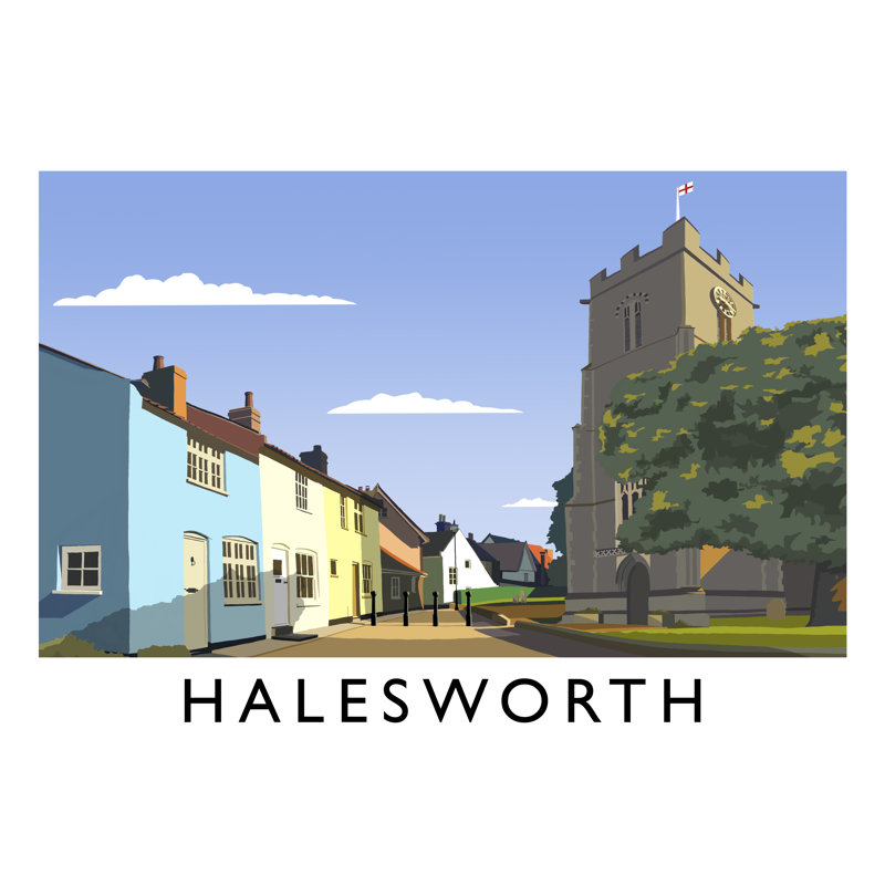 Halesworth by Richard O'Neil - Print, No Frame, 30 cm H x 40 cm W x 1 cm D