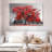 " Red Tree Canvas Print "-1316477800