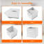 Cubes de rangement pliables 11 pouces bacs en tissu pliables -497680147