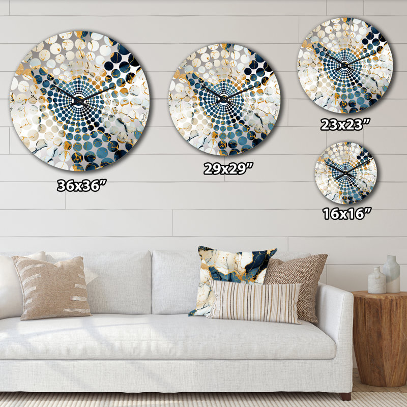 Lubbe - Horloge murale en marbre, Petit