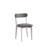 Fidelity White & Gray Finish 5Pc Pack Dining Set