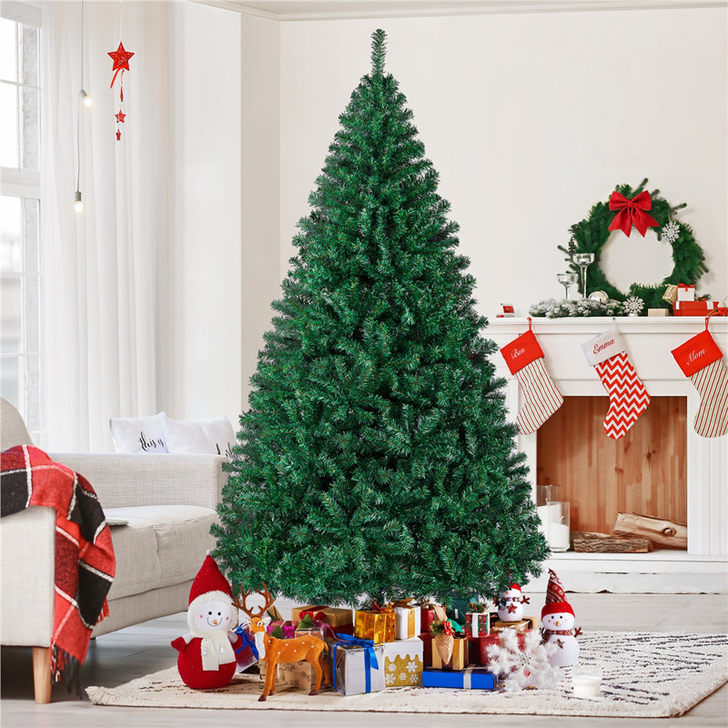 Artificial Fir Christmas Tree, 7.19ft H x 4.2ft W x 4.2ft D