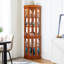 Armoire de coin à 5 tablettes avec 5 tablettes en chêne-2003926459