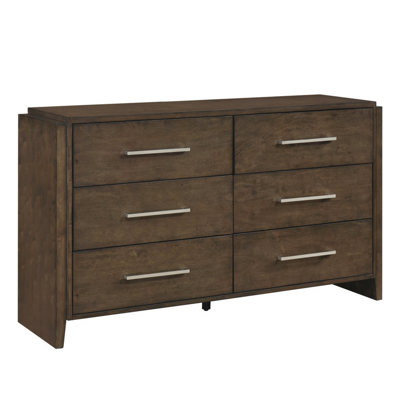 Commode en bois massif 61 po Adaire